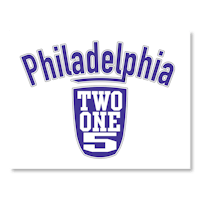 philadelphia two five logo on a white background