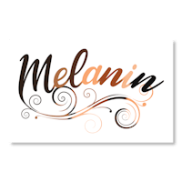 the word melainn on a white background