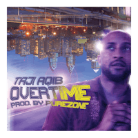 the cover of the album overtime by tai aib